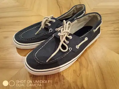 Merona boat shoes, NEW! Size 9 US, Navy Blue/White, View more