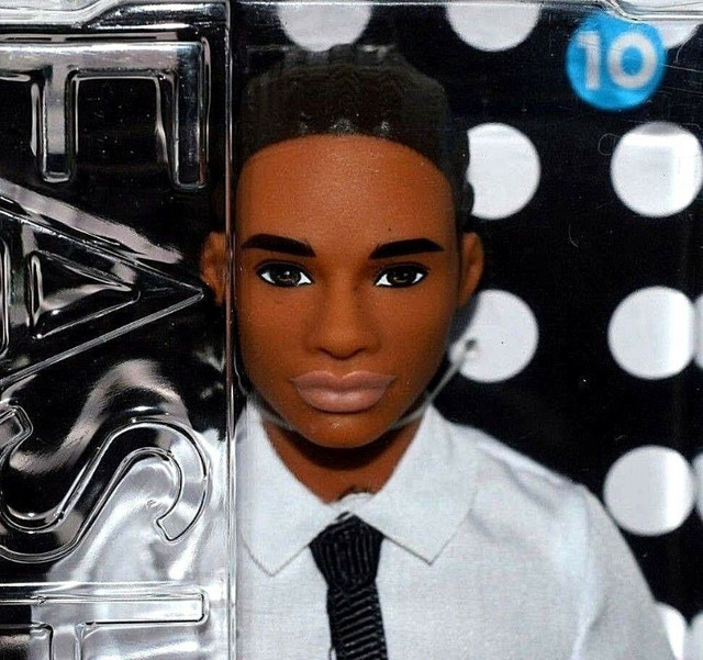 AFRICAN A. FASHIONISTAS BARBIE KEN DOLL-10-CLASSIC COOL-CORNROWS in Toys & Games in Mississauga / Peel Region - Image 2