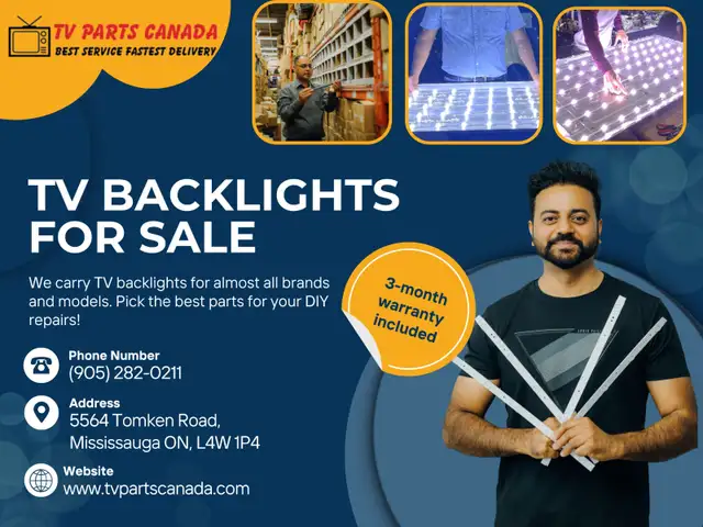 TV LED Backlight Strips – OEM Replacement | Pickup & Online in TVs in Mississauga / Peel Region - Image 2