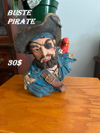 Buste de pirate