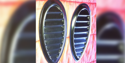 Ford Escort Cosworth ABS hood vents, View more