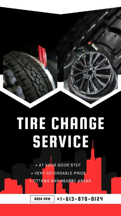 Mobile Tire Change Service (On Rims Only) Skip the shop and let us come to you! We provide fast and...