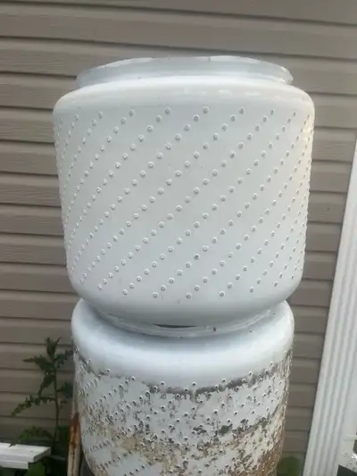 Washer drum fire pits $40 902-217-3758