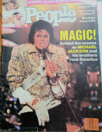 People Magazine ...Michael Jackson...Magic.