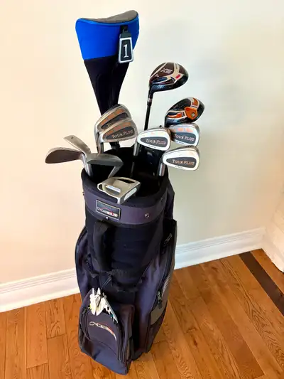 SPALDING Men’s Golf set / Graphite Shafts / Bag / Left Handed, View more