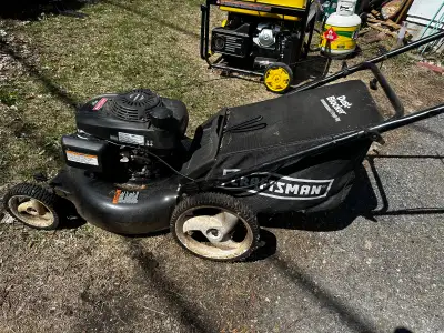 craftsman GCV 160 lawnmower, View more