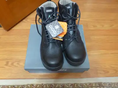 Brand new in box with tags, Rockport (safety) work boots.