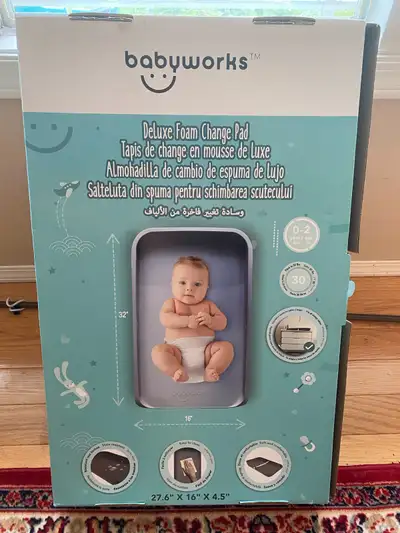 Deluxe Foam Baby Change pad Babyworks brand, View more