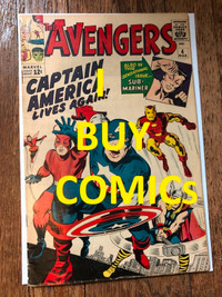 WANTED I buy COMICS ! BUYING COMIC BOOKS FOR CASH . Comic Buyer!