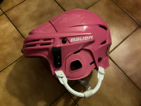 Casque rose - Bauer - Junior