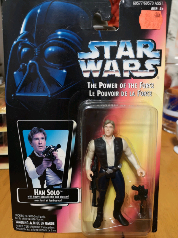 Star Wars - TPOTF - 1995 Red Card - Han Solo in Arts & Collectibles in Grand Bend
