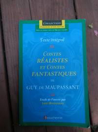 Contes réalistes et contes fantastiques de Guy Maupassant 