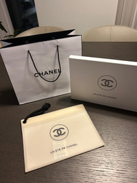 CHANEL COSMETIC TOTE POUCH  BRAND NEW 