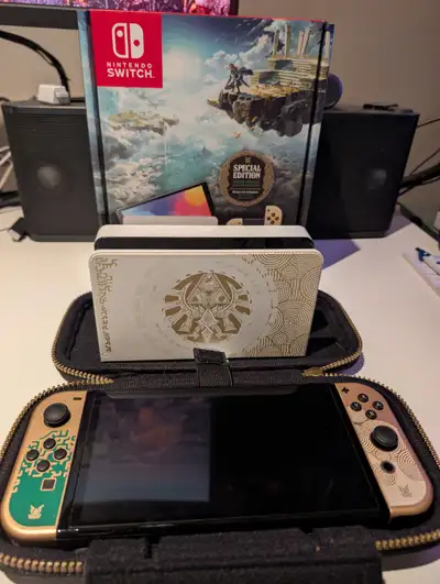 Nintendo Switch OLED Tears Of The Kingdom Edition, View more