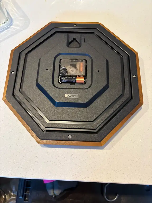 Alpha 12” wall clock  in Home Décor & Accents in Ottawa - Image 3