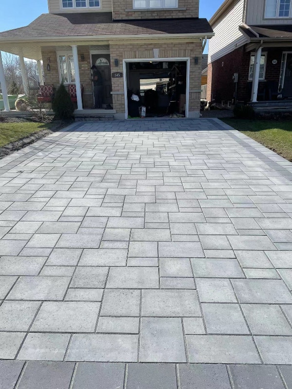Interlocking Retaining Wall Driveway Landscaping Services Interlock, Paving & Driveways