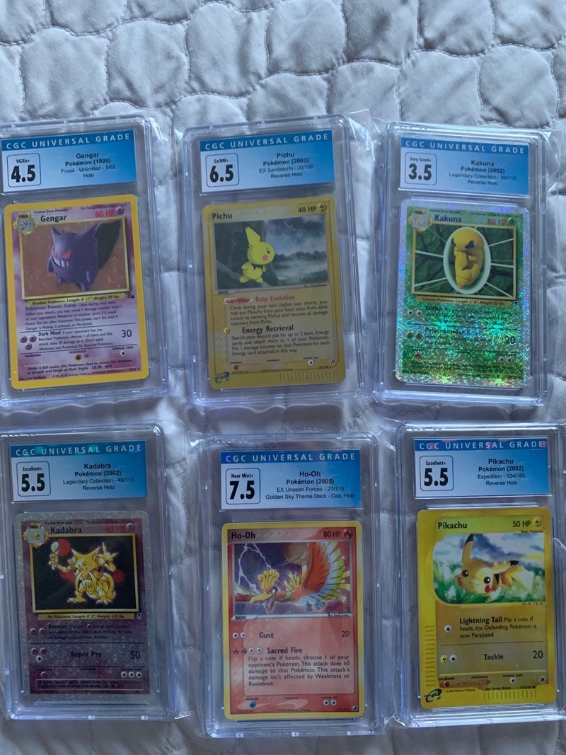 Graded 90s/00s Pokémon cards Arts & Collectibles Calgary Kijiji