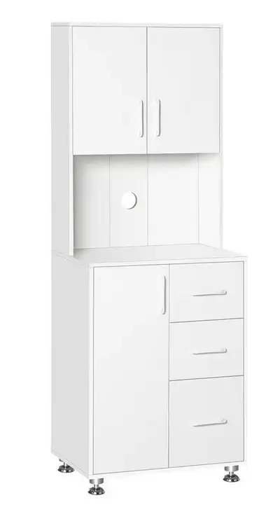 White Kitchen Pantry Cabinet, View more