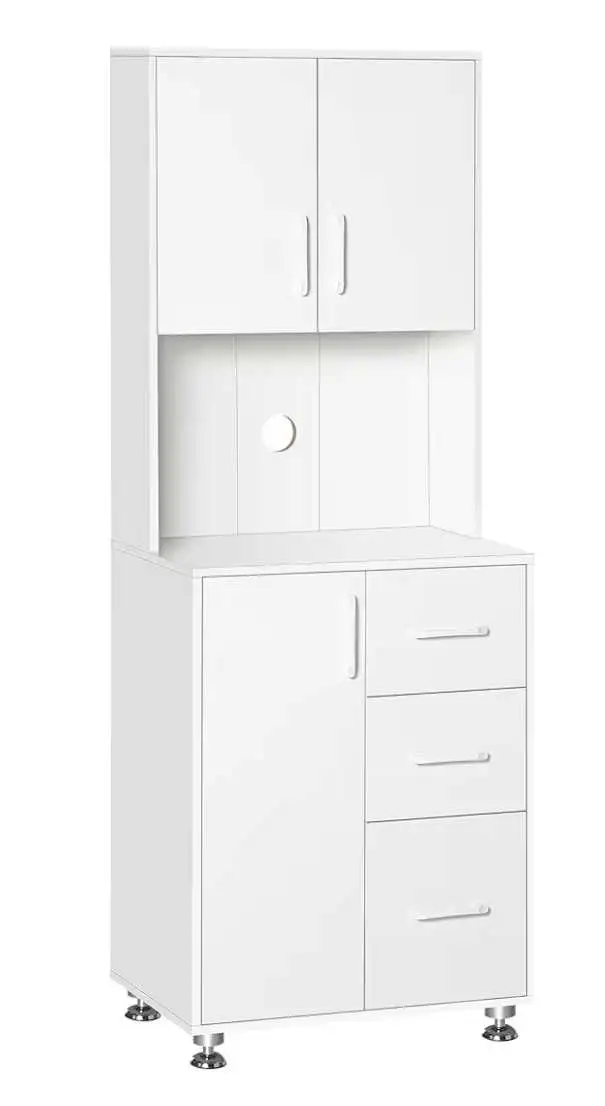 White Kitchen Pantry Cabinet in Hutches & Display Cabinets in City of Toronto - Image 2