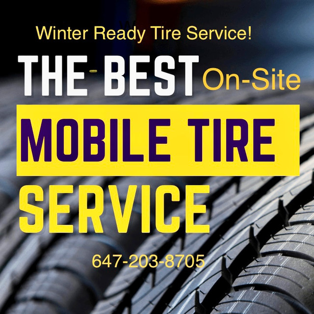 Lic.Tech! On-Site Mobile Tire Swap/ ChangeOver! WE COME TO YOU!! in Tires & Rims in Mississauga / Peel Region