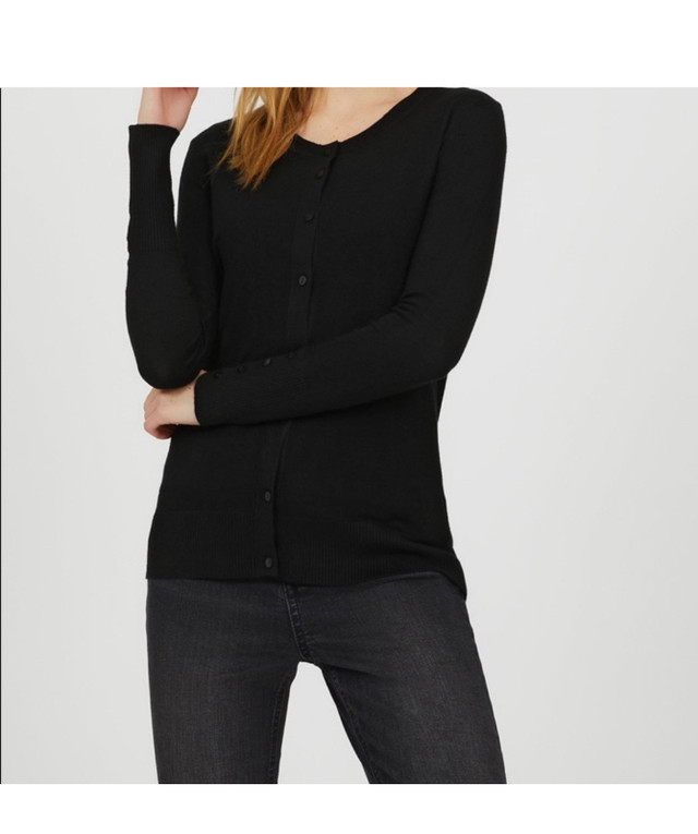 Size xl black classic cardigan in Women's - Tops & Outerwear in Calgary