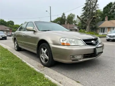 2003 Acura TL for sale. V6. Drives well. Offering second set of rims with winter tires lightly used...