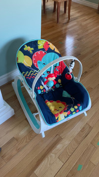 Infant to toddler rocking chair