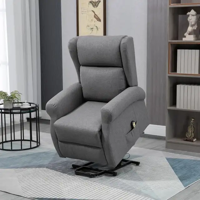 Wingback Lift Chair for Elderly, Power Chair Recliner in Chairs & Recliners in Markham / York Region - Image 9