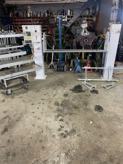 Engine block / head Pressure Testing Unit This unit is setup to pressure tests , large blocks , smal...