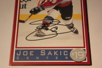 Joe Sakic Colorado Avalanche Hand Signed 4 x 6” \VIEW OTHER ADS_