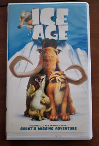 Disney Ice Age VHS