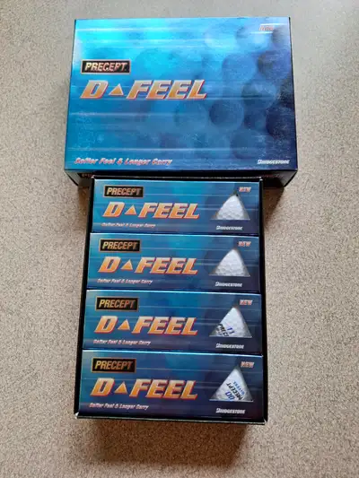 Bridgestone Precept Golf Balls-One Dozen-NIB - 2 Available, View more