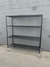  Rolling, steel shelving