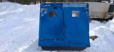 clam flip over  fishing shelter, View more