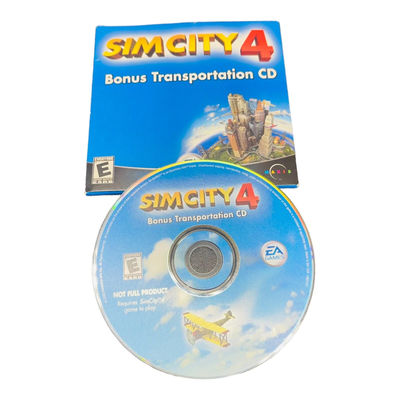 Rare Used Sim City 4 Bonus Transportation CD PC MAC $19, View more