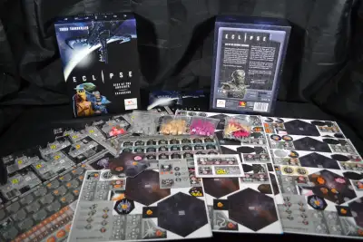 Eclipse - Board Game - Lautapelit.fi - Extra Pieces Main & Expansion Not full game - these are just...