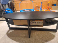 Ikea Dark Brown Black Coffee Table 