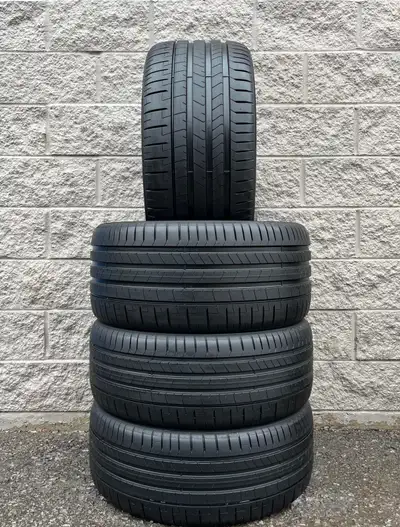Pirelli PZero PZ4 Summer Tires w/ Noise Canceling Foam (PNCS). 2x 255 35 21 & 2x 285 30 21 (97%). Fi...