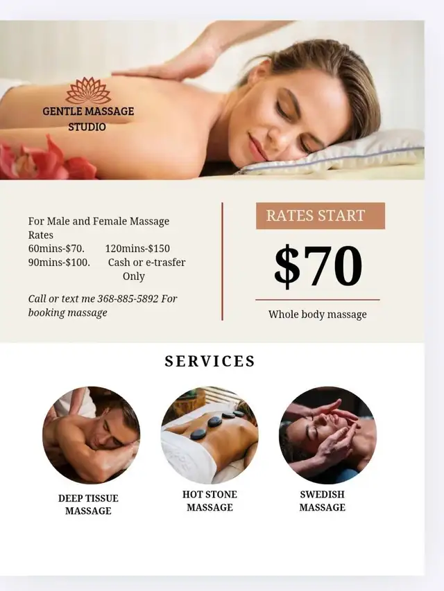 MASSAGE Home-based only