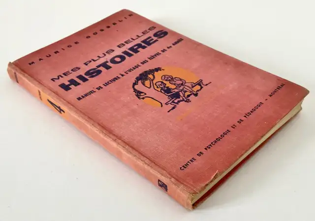 Antiquity 1960 Schoolbook Reading textbook for 4th grade students63417655217537121