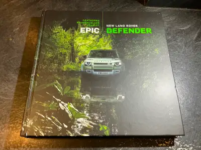 EPIC New Land Rover Defender L663 Limited Edition Hardcover Book, View more