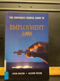 corp counsel guide employment law