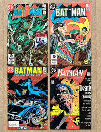 Batman Comic Lot 1st Jason Todd Robin (1983) 