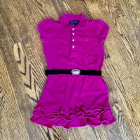 Ralph Lauren Pink Shirt Dress + Belt (6 YRS)