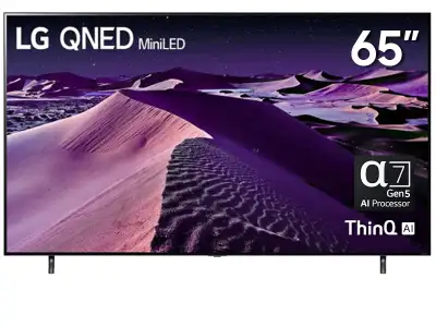 65" QNED85 4K MiniLED Smart TV, View more