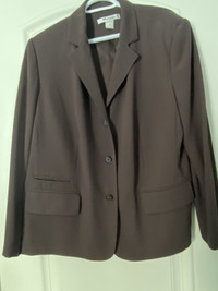 Nygard brown blazer 