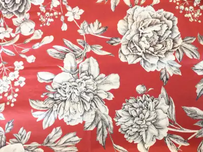 Magnifique tissu de confection Projet déco ou autres Environnement non fumeur Morceau de 90" x 56" e...