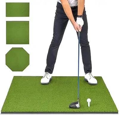 Commercial-grade turf simulates real grass 15mm foam padding for grip and stability Measures 5ft x 4...
