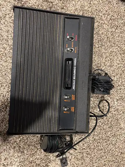 This is an original Atari 2600. As far as I know it works fine. I haven’t played it in 2 years as I...
