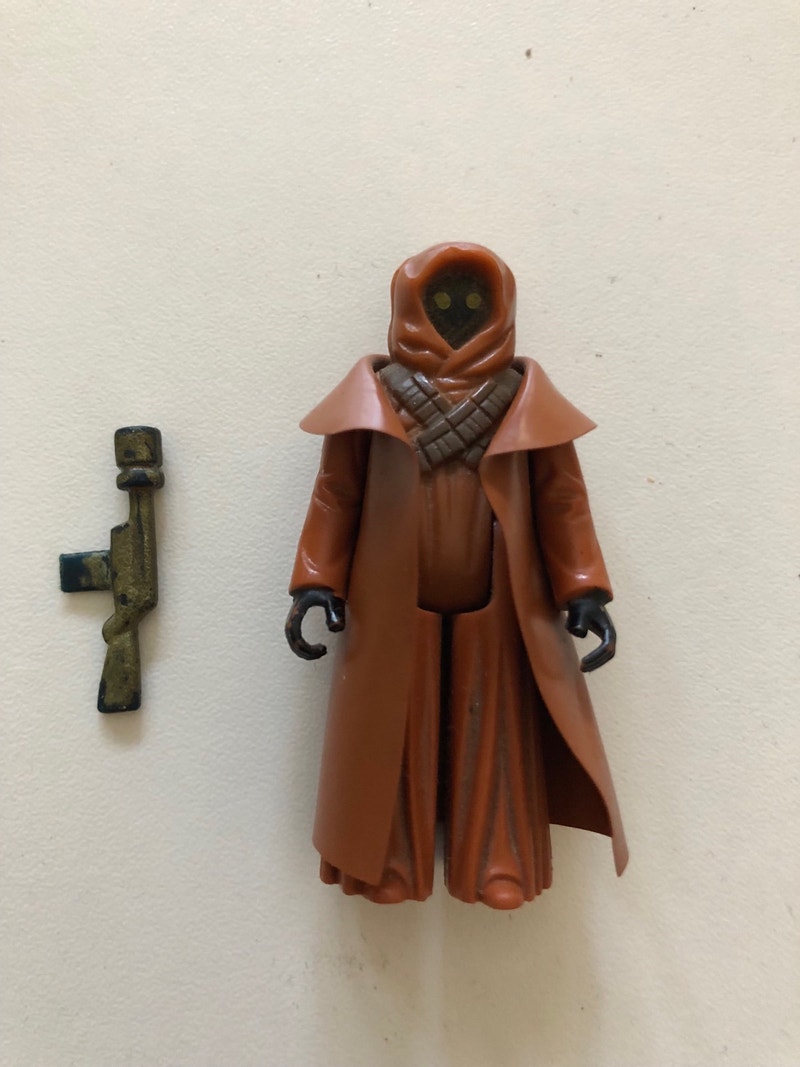 Rare Star Wars Vinyl Cape Jawa action figure Arts & Collectibles